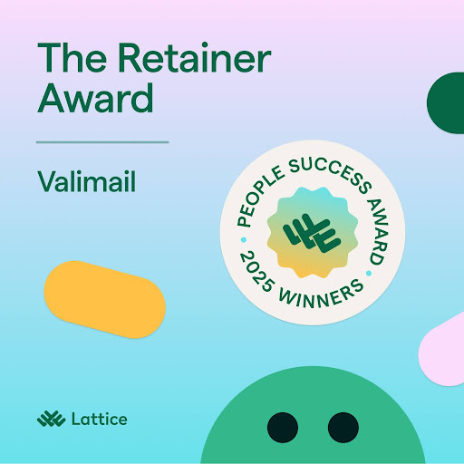 the retainer award valimail people success award