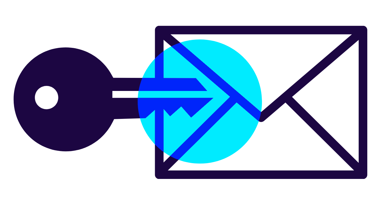 email with key visual