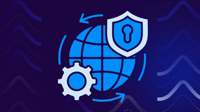 MTA-STS policy missing: image of security shield, globe, and cog