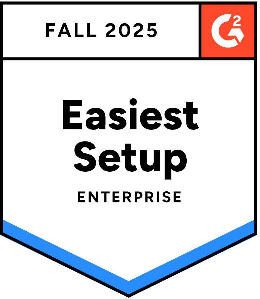 g2 fall 2025 easiest setup enterprise