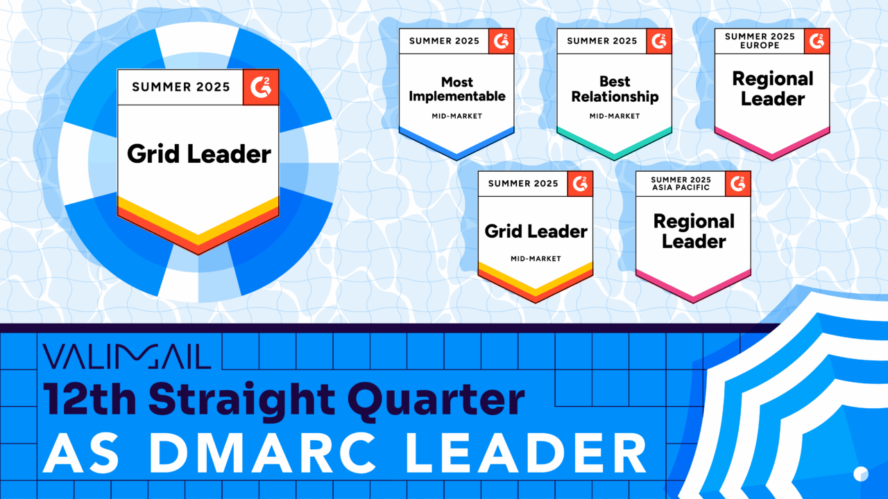 valimail g2 summer 2025 dmarc report - valimail g2 dmarc leader for 12th straight quarter